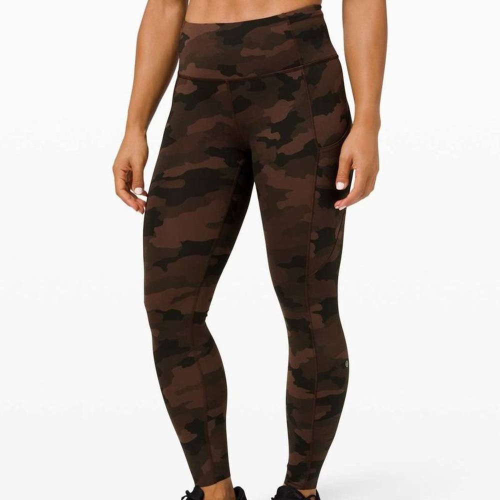 Lululemon Fast and Free Tight II 25" *Non-Reflective Nulux